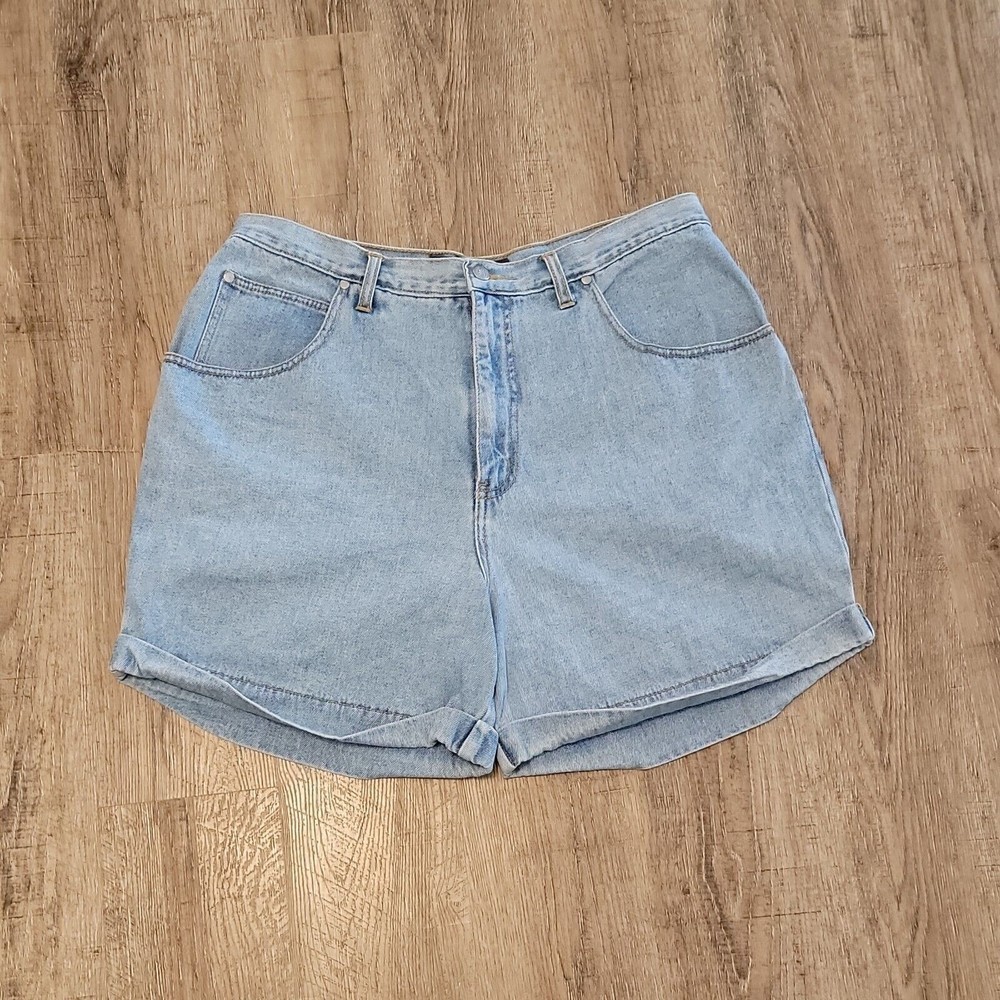 L.A. Blues Light Blue High-Waist Denim Shorts